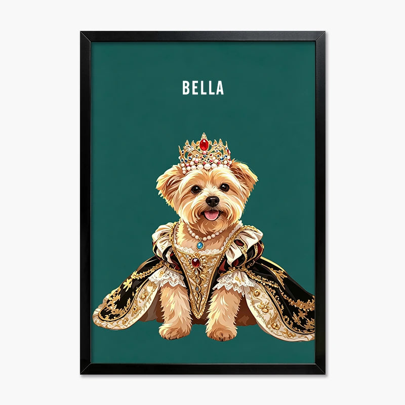 The Queen | Pet Portrait Print