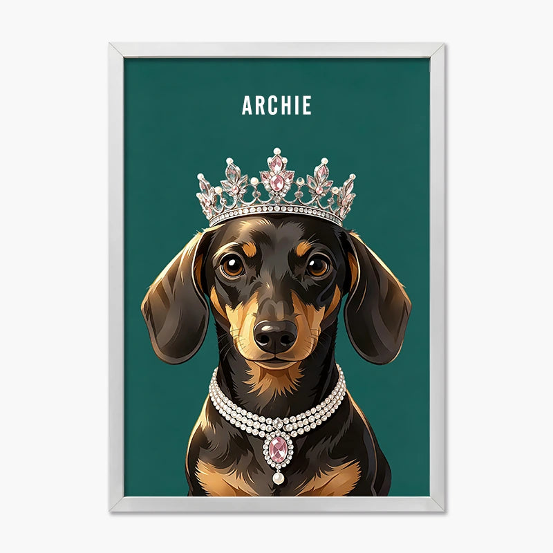 The King | Pet Portrait Print