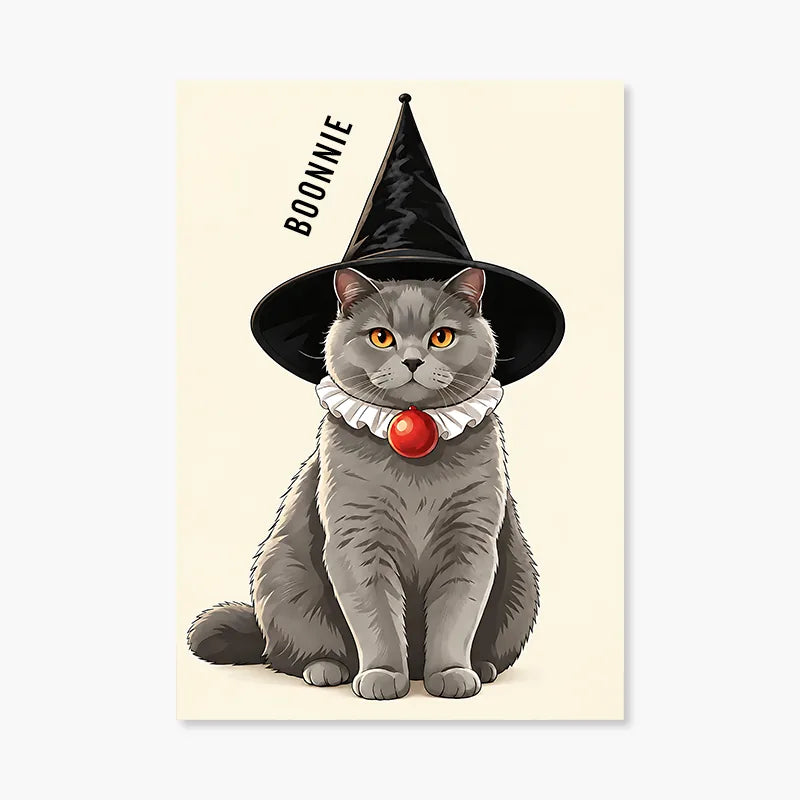 Witch | Pet Portrait Print