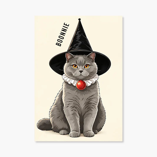 Witch | Pet Portrait Print