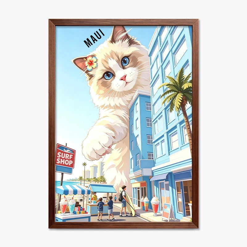 Honolulu, Hawaii | Pet Portrait Print