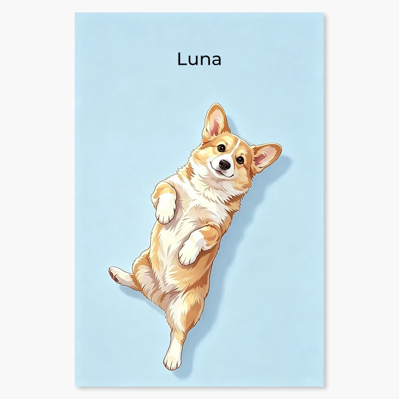 Modern Pet Portrait | Pet Portrait Print