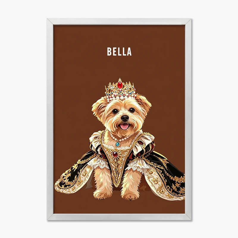 The Queen | Pet Portrait Print