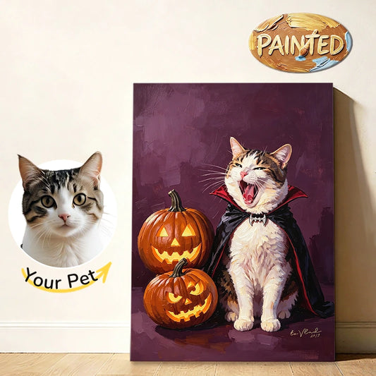Vampire | Hand-painted Pet Portrait