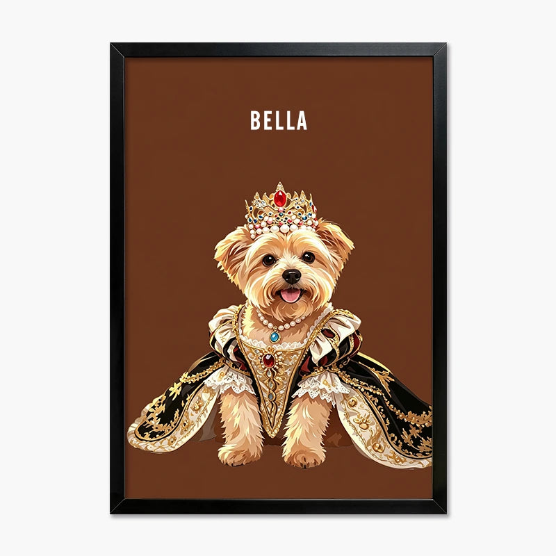 The Queen | Pet Portrait Print