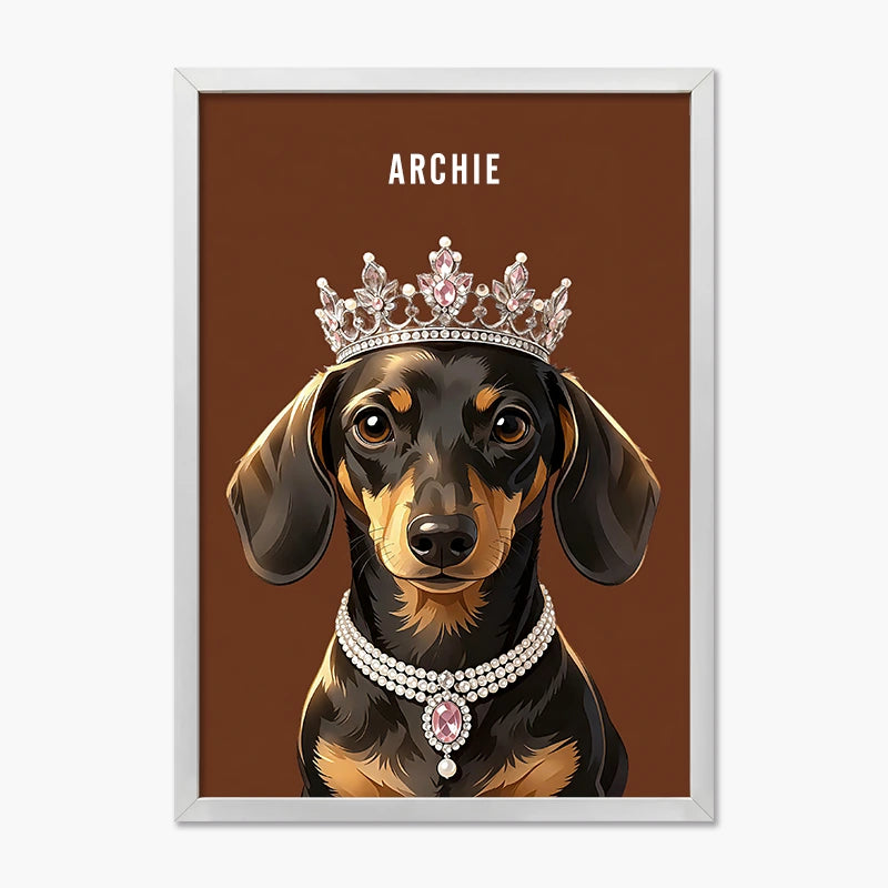 The King | Pet Portrait Print