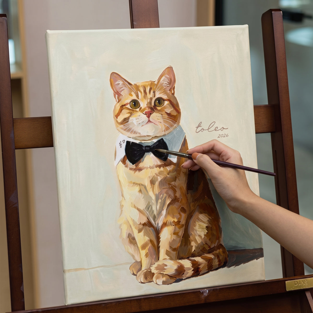 Realistic Pet Portrait | Hand-painted Pet Portrait