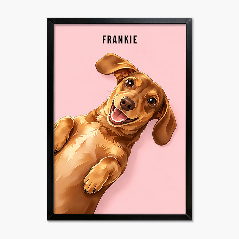 Modern Pet Portrait | Pet Portrait Print