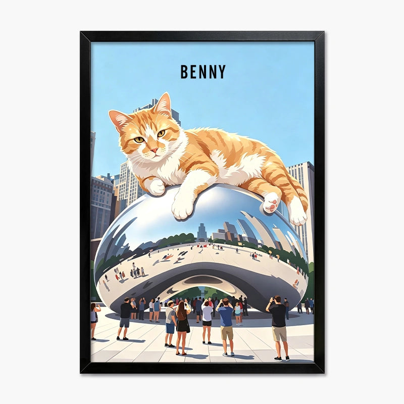 Chicago | Pet Portrait Print