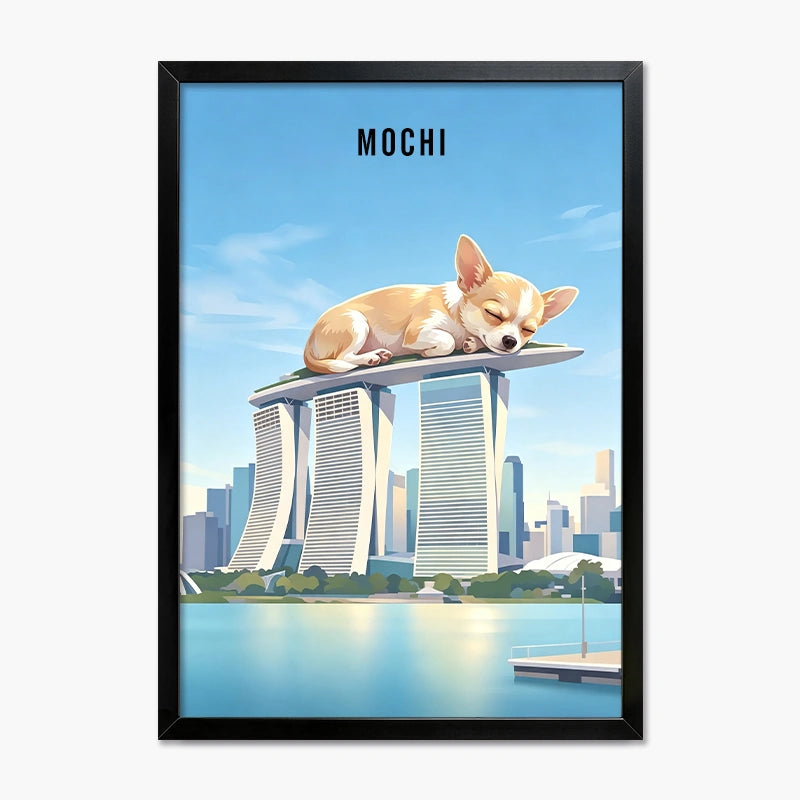 Singapore | Pet Portrait Print