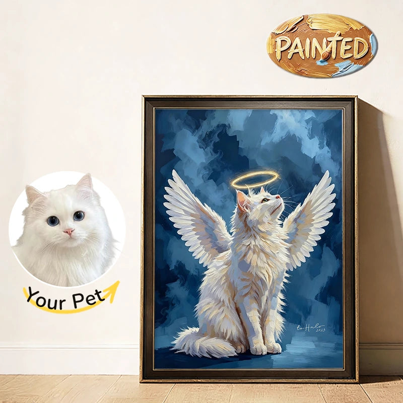 Angel | Hand-painted Pet Portrait