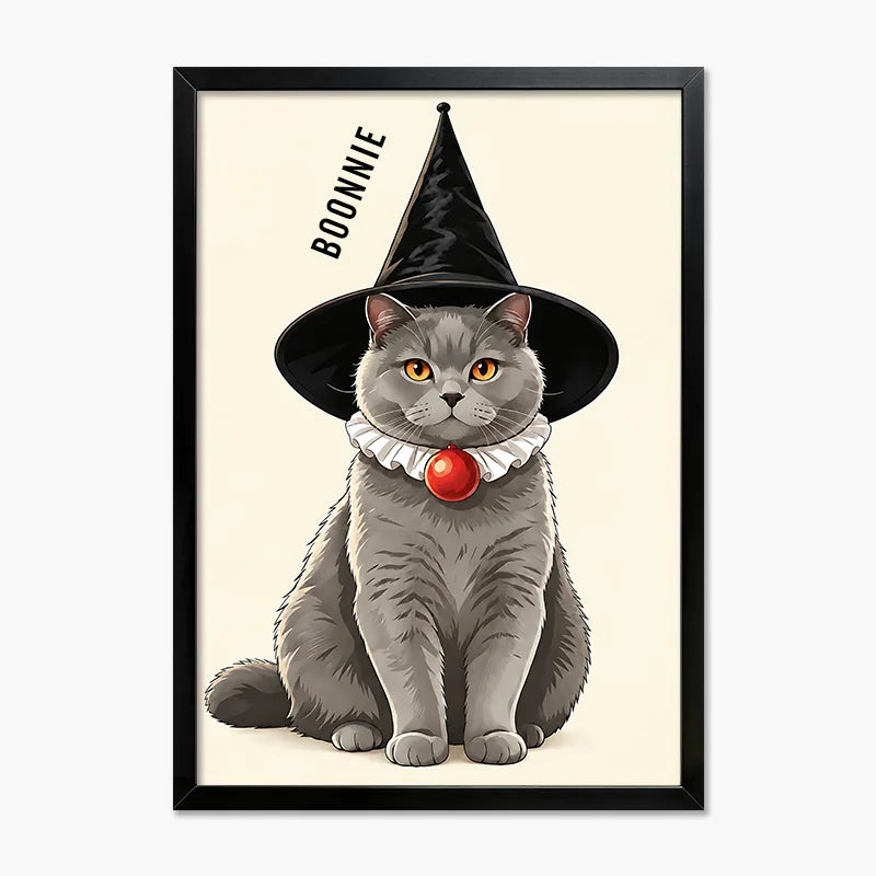Witch | Pet Portrait Print