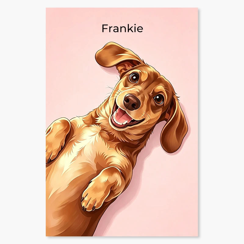 Modern Pet Portrait | Pet Portrait Print