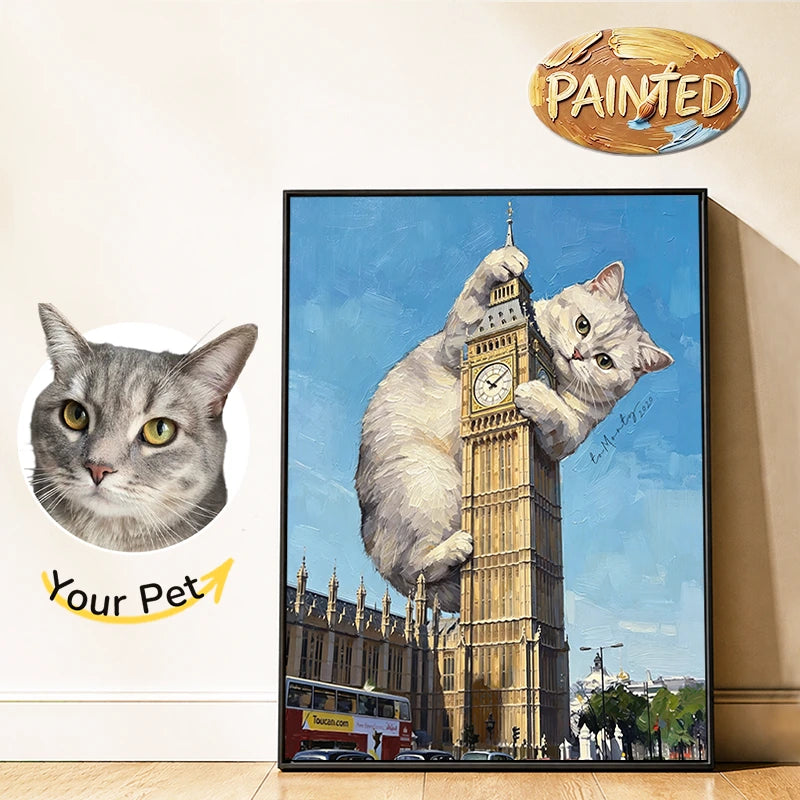 Big Ben, London | Hand-painted Pet Portrait