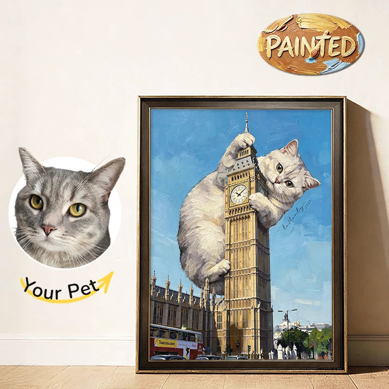 Big Ben, London | Hand-painted Pet Portrait