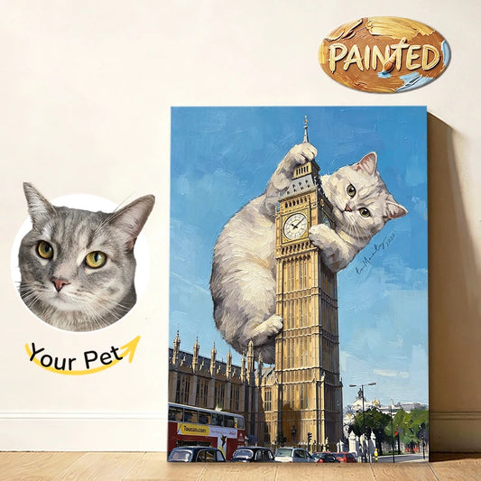 Big Ben, London | Hand-painted Pet Portrait