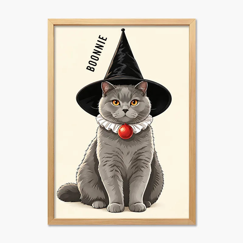 Witch | Pet Portrait Print
