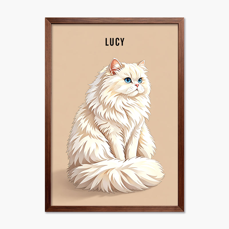 Modern Pet Portrait | Pet Portrait Print