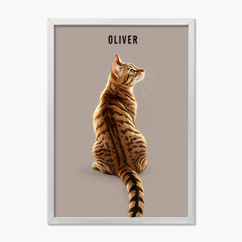 Modern Pet Portrait | Pet Portrait Print