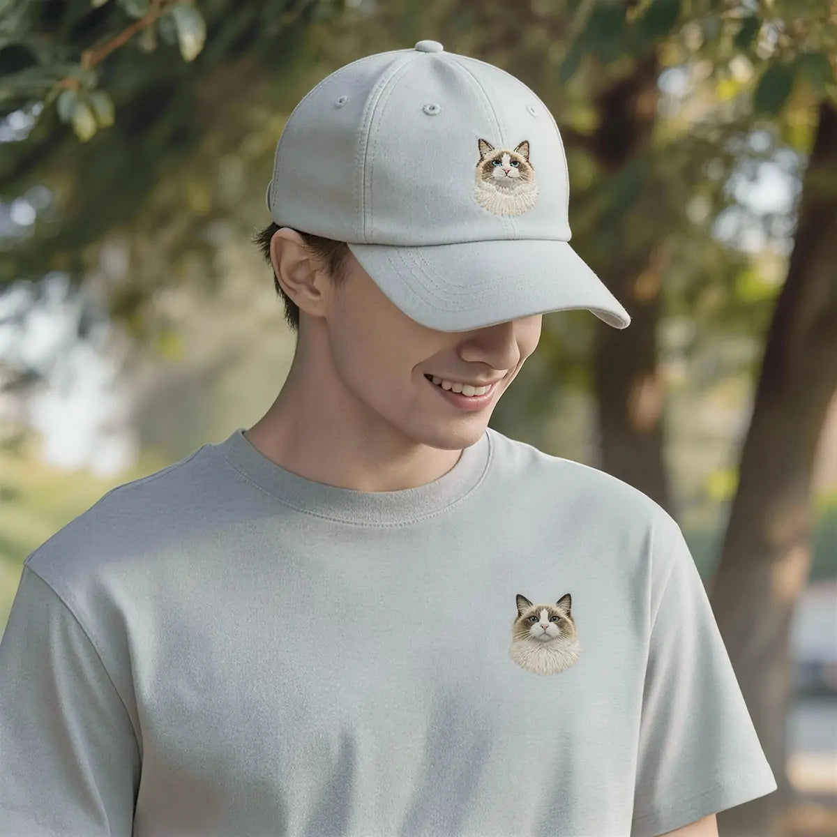 Custom Embroidered Pet Baseball Cap