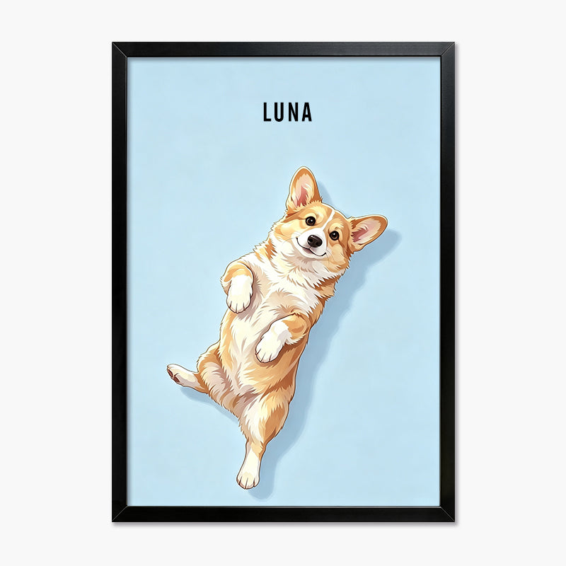 Modern Pet Portrait | Pet Portrait Print