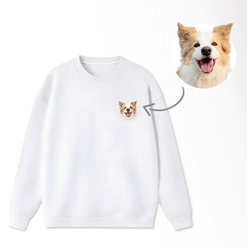 Custom Embroidered Pet Sweatshirt