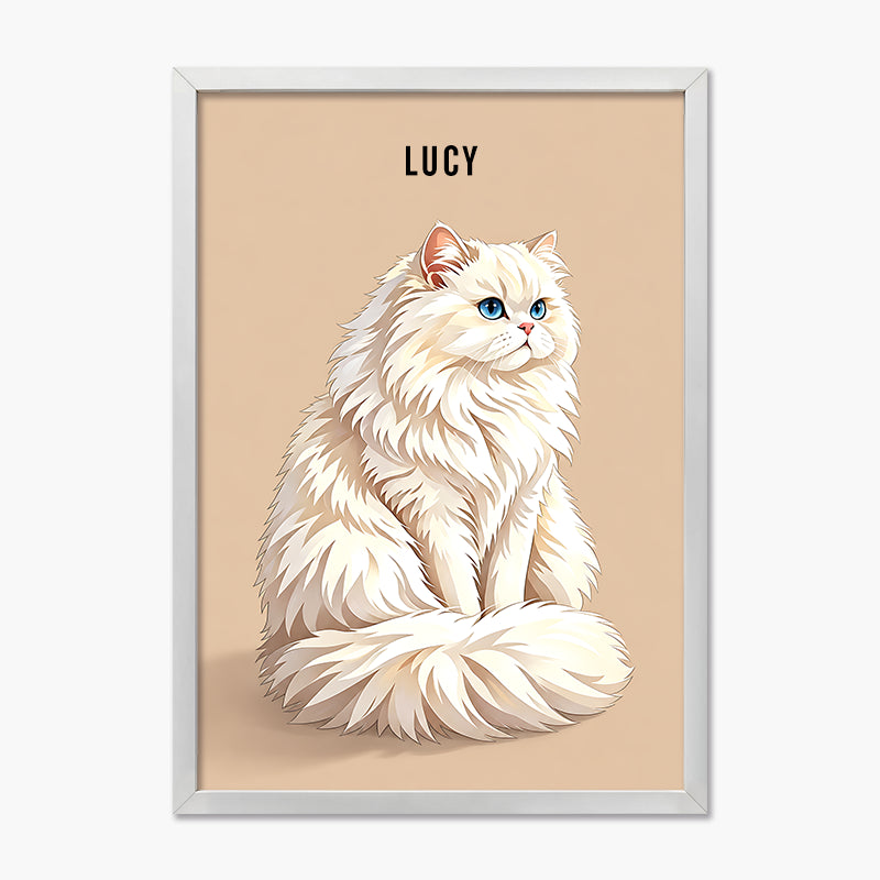 Modern Pet Portrait | Pet Portrait Print