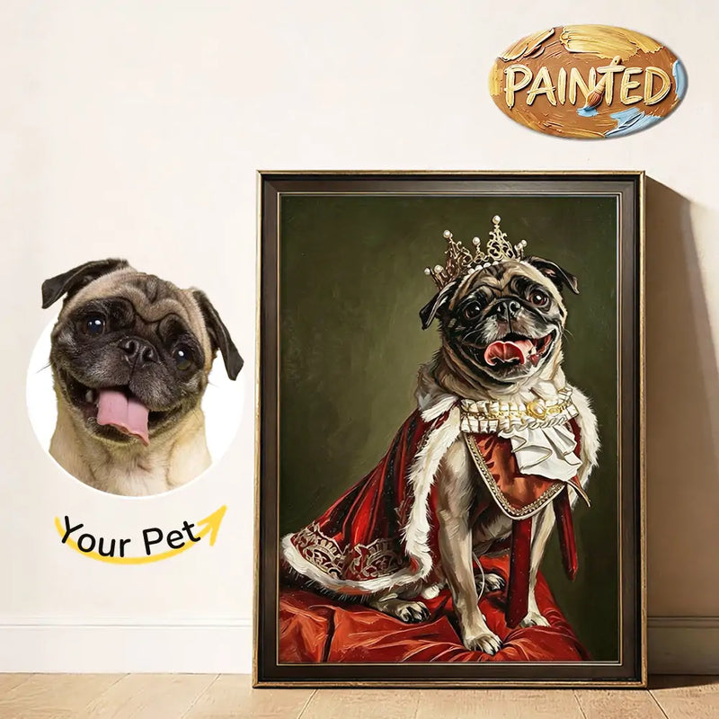 Royal Style2D Hand-Painted Portrait
