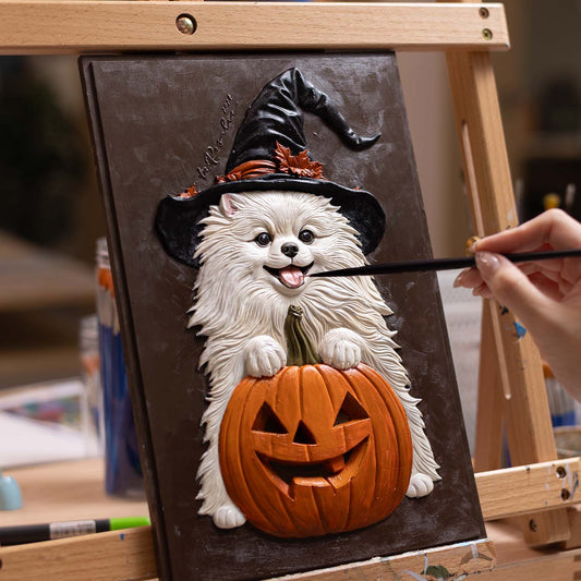 Pumpkin | Hand-sculpted 3D Pet Portrait