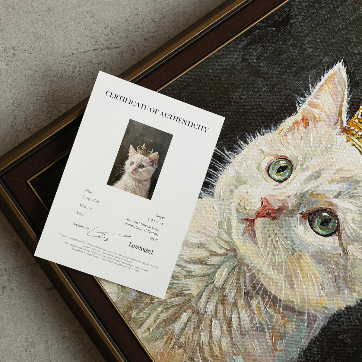 The Queen | Hand-painted Pet Portrait