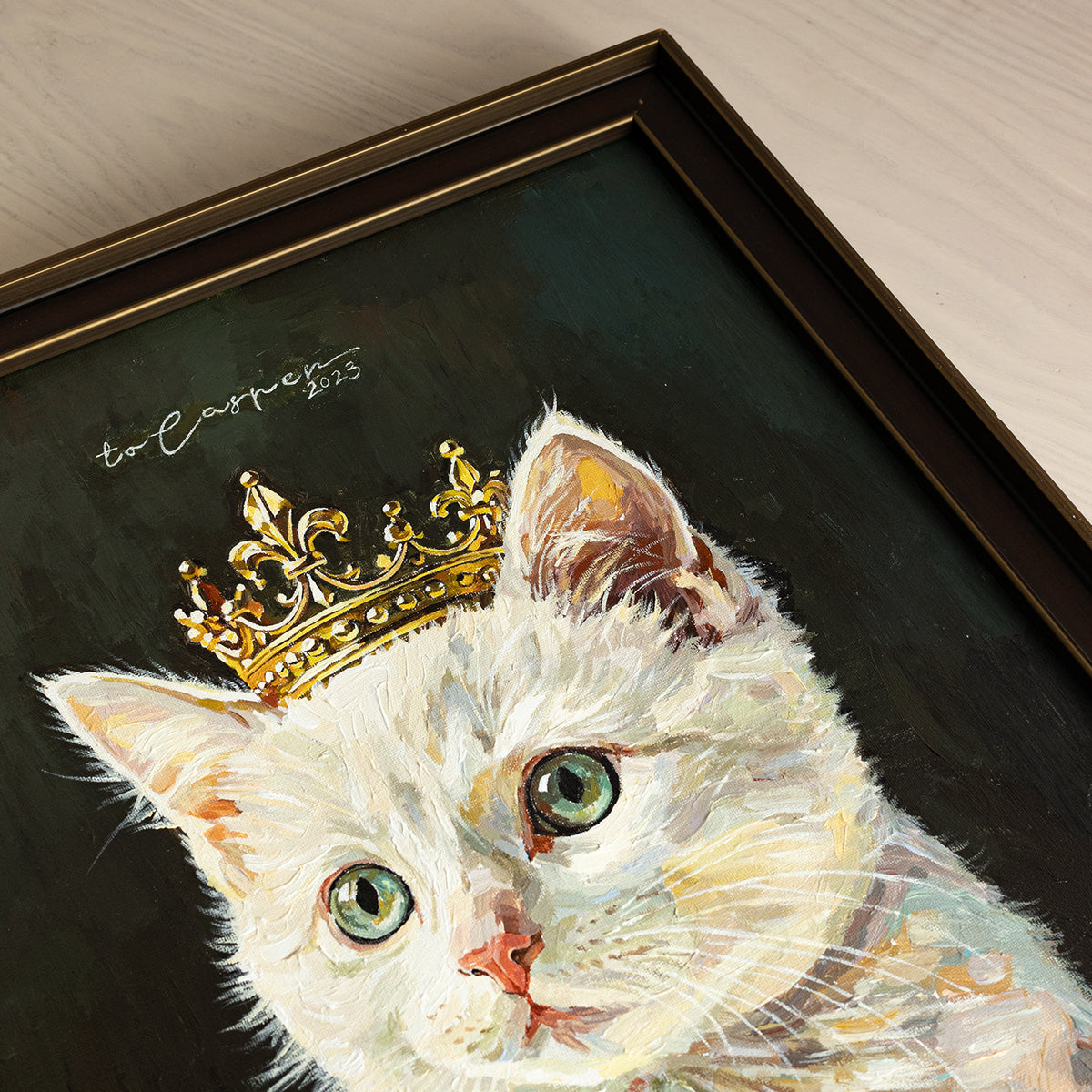 The Queen | Hand-painted Pet Portrait