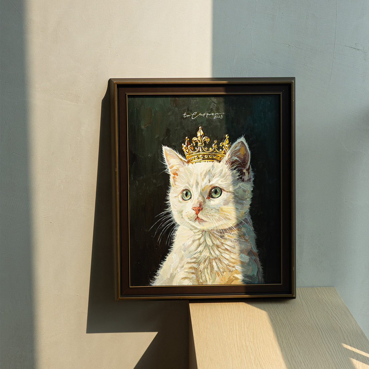 The Queen | Hand-painted Pet Portrait