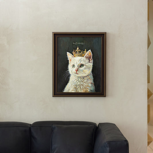 The Queen | Hand-painted Pet Portrait