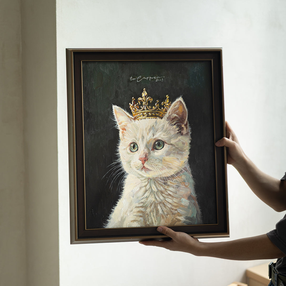 The Queen | Hand-painted Pet Portrait