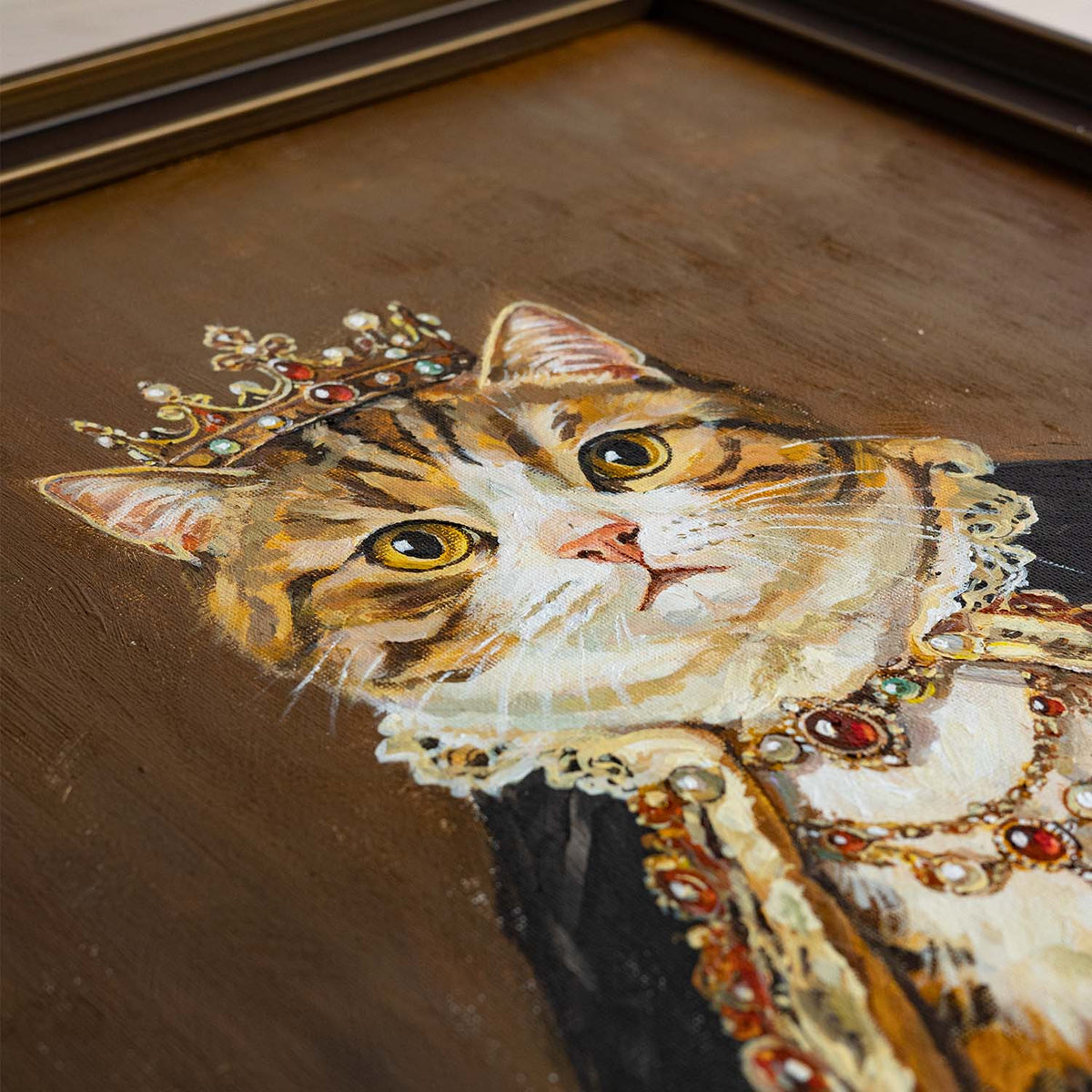The King | Hand-painted Pet Portrait