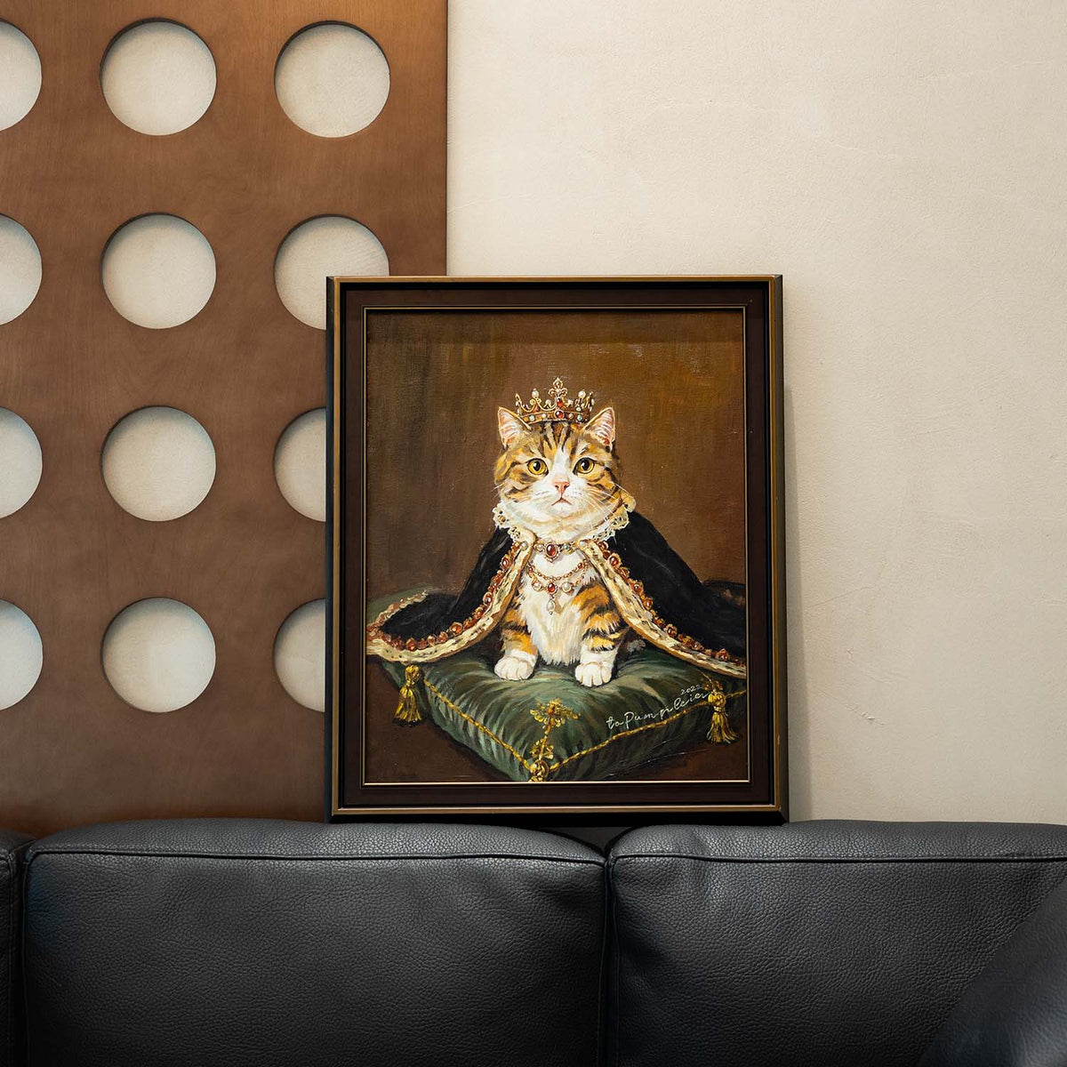 The King | Hand-painted Pet Portrait