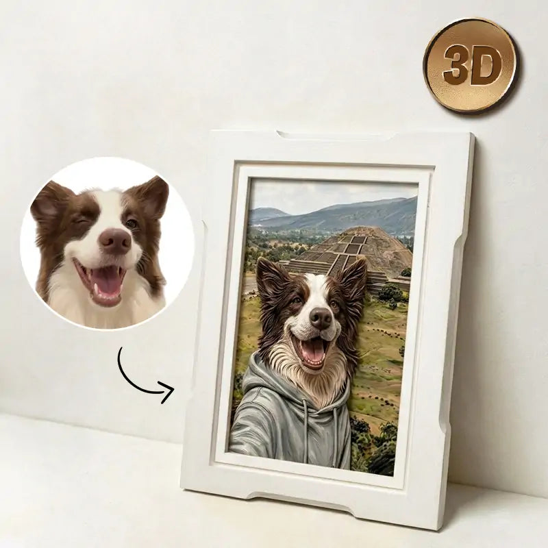 Traveler Pets | 3D Handmade Relief Portrait
𝐹𝑟𝑜𝑚 $399