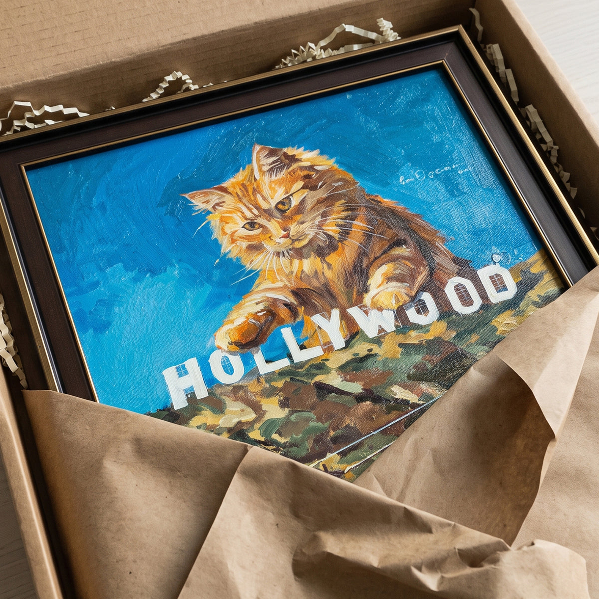 Los Angeles | Hand-painted Pet Portrait