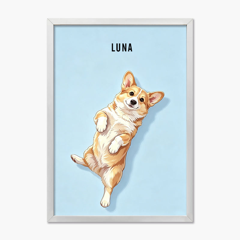 Modern Pet Portrait | Pet Portrait Print