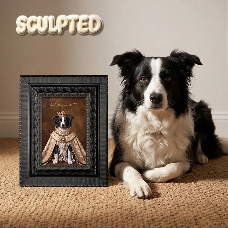 The King | Hand-sculpted 3D Pet Portrait