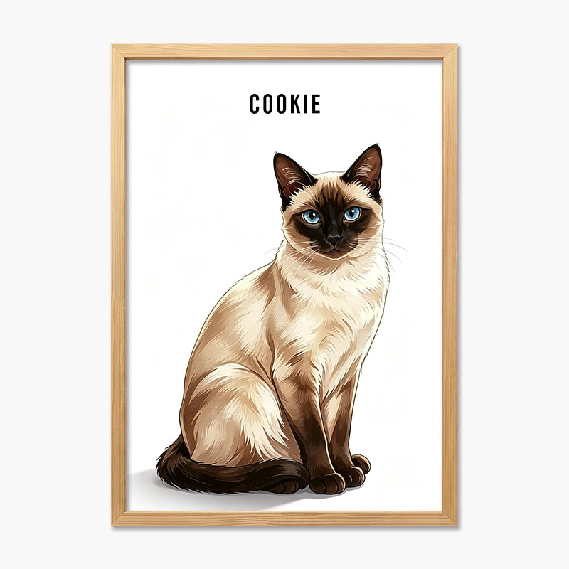 Modern Pet Portrait | Pet Portrait Print
