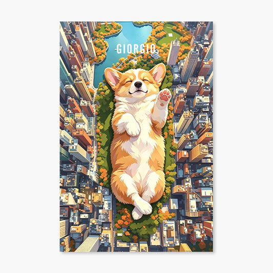 Central Oasis,New York | Pet Portrait Print