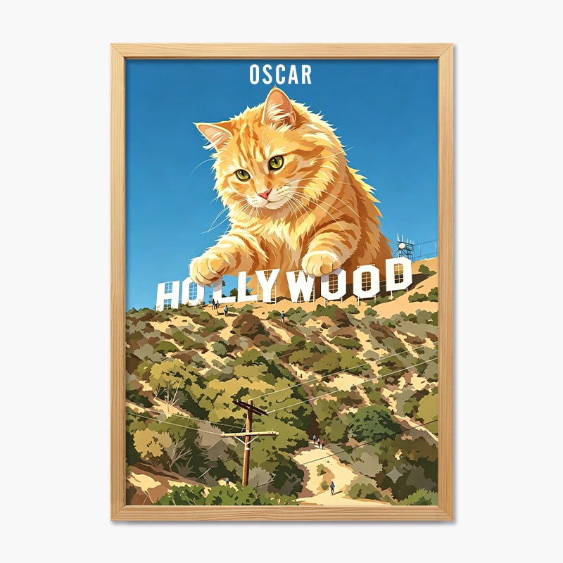 Hollywood, Los Angeles | Pet Portrait Print