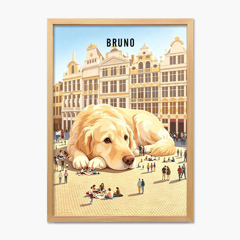 Grand Place, Brussels | Pet Portrait Print