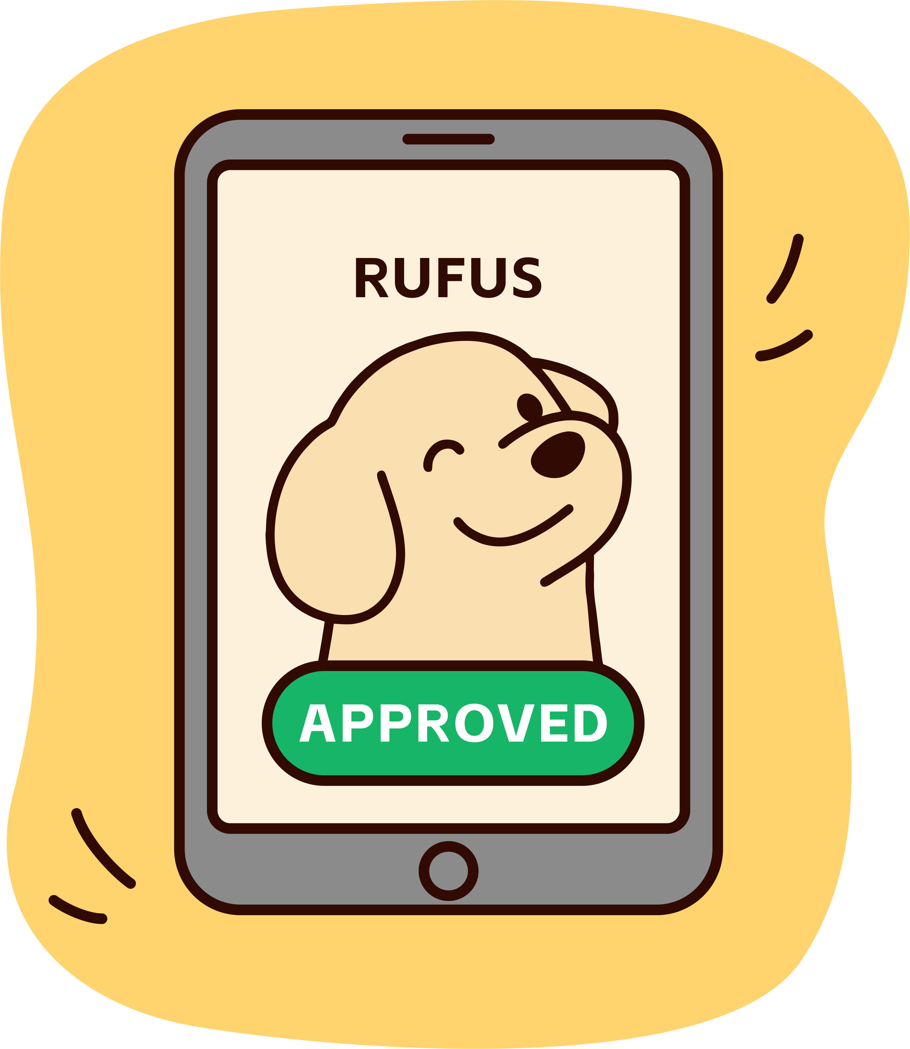 Customization step for selecting a pet portrait style and personal details
