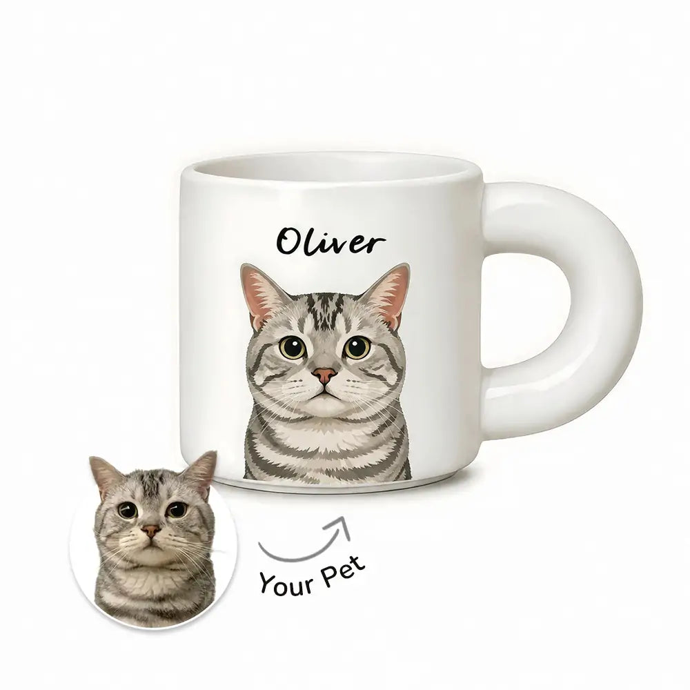 Custom Pet Portrait Mug