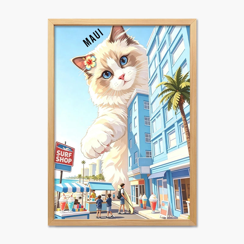 Honolulu, Hawaii | Pet Portrait Print