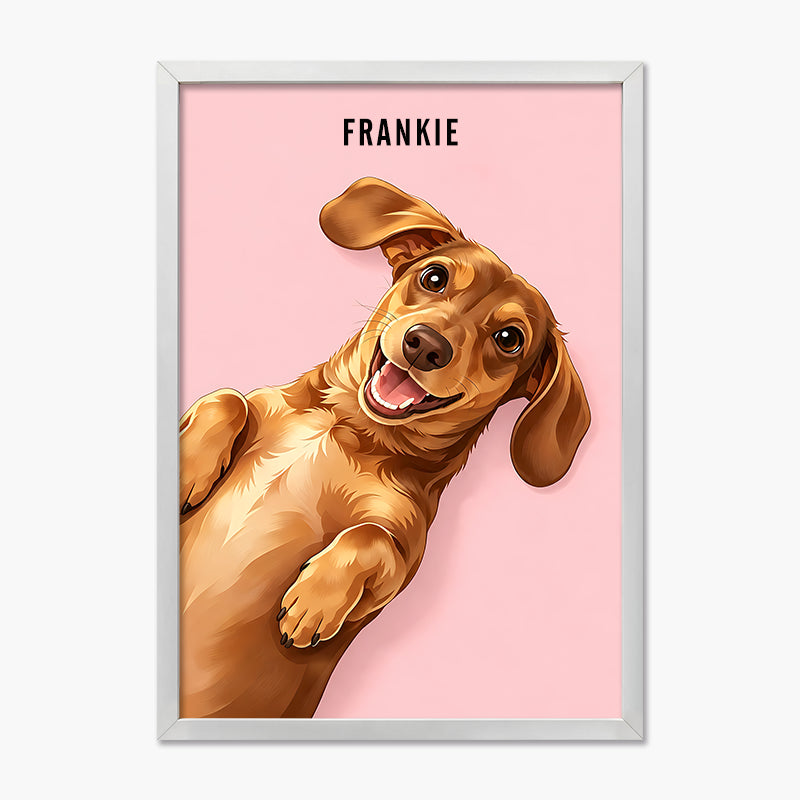 Modern Pet Portrait | Pet Portrait Print
