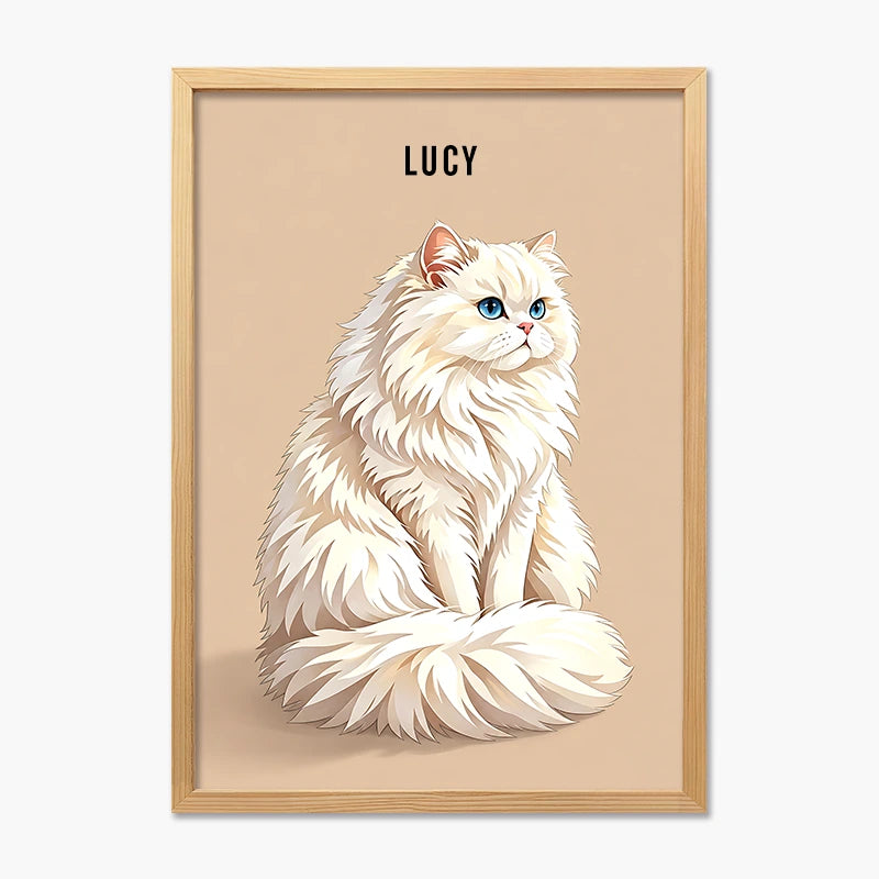 Modern Pet Portrait | Pet Portrait Print