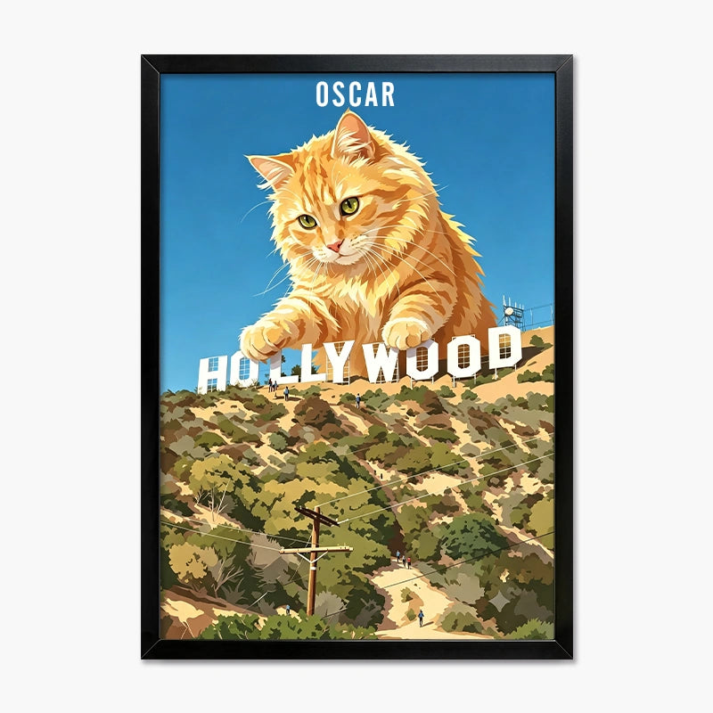 Hollywood, Los Angeles | Pet Portrait Print